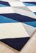 Manisa Steel Geometric Chevron Wool Contemporary Rug, Rugs, Ozark Home 