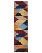 Manisa Sunset Geometric Chevron Wool Contemporary Rug, Rugs, Ozark Home 