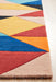 Manisa Sunset Geometric Chevron Wool Contemporary Runner Rug, Rugs, Ozark Home 