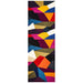 Manisa Crayon Jagged Geometric Diamond Wool Contemporary Runner Rug, Rugs, Ozark Home 