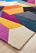 Manisa Crayon Jagged Geometric Diamond Wool Contemporary Rug, Rugs, Ozark Home 