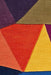 Manisa Crayon Jagged Geometric Diamond Wool Contemporary Rug, Rugs, Ozark Home 