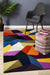 Manisa Crayon Jagged Geometric Diamond Wool Contemporary Rug, Rugs, Ozark Home 