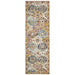 Matai Rust Rust Persian Transitional Floral Grid Contemporary Runner Rug, Rugs, Ozark Home 