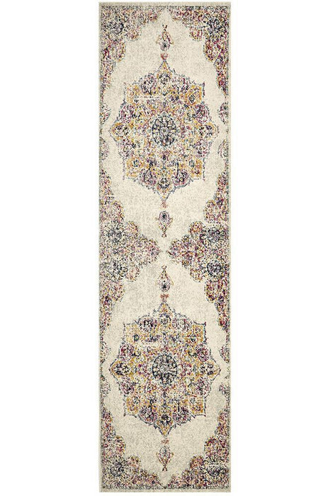 Matai Bone Transitional Colour Mandala Contemporary Rug, Rugs, Ozark Home 