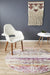 Matai Fuchsia Round Transitional Aztec Mandala Contemporary Rug, Rugs, Ozark Home 