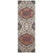 Matai Rust Transitional Floral Collage Contemporary Runner Rug, Rugs, Ozark Home 