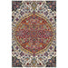 Matai Rust Transitional Floral Collage Contemporary Rug, Rugs, Ozark Home 