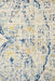 Matai Sky Blue Round Transitional Floral Medallion Outline Contemporary Rug, Rugs, Ozark Home 