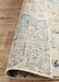 Matai Sky Blue Transitional Floral Medallion Outline Contemporary Runner Rug, Rugs, Ozark Home 