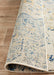 Matai Sky Blue Transitional Floral Medallion Outline Contemporary Rug, Rugs, Ozark Home 