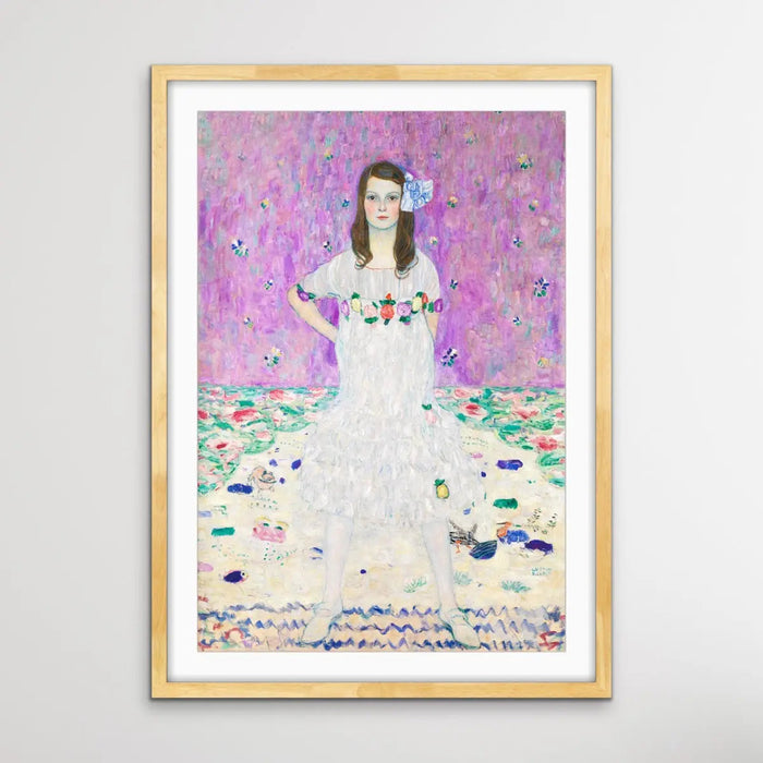 Mada Primavesi by Gustav Klimt - Adapted Print From Original Artwork