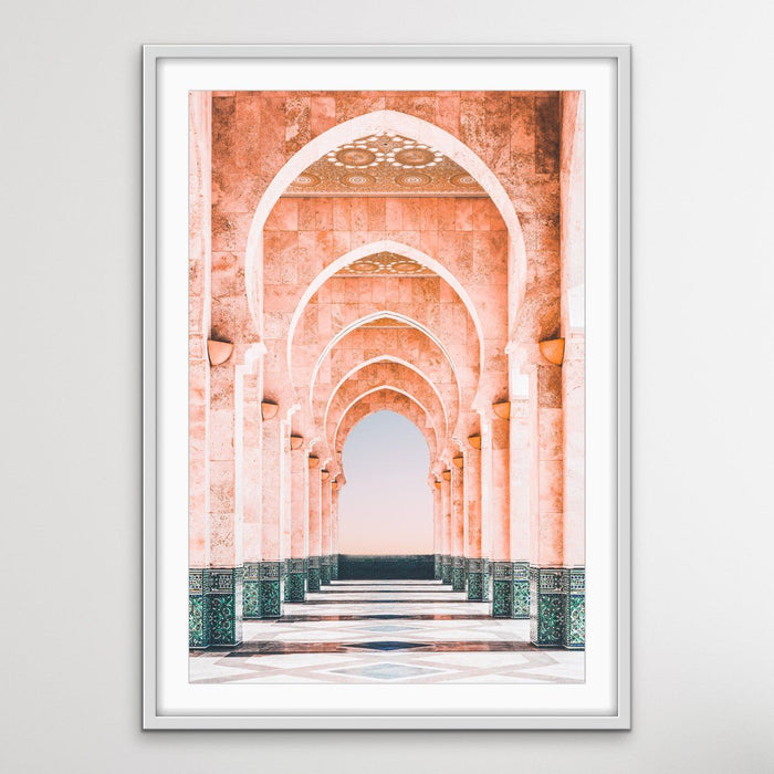 Moroccan - Boho Styled Photographic Print of Moroccan Archways Canvas or Art Print, Wall Art, Ozark Home 