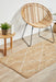 Nadora Natural & White Chevron Handbraided Jute Runner Rug, Rugs, Ozark Home 