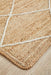 Nadora Natural & White Chevron Handbraided Jute Runner Rug, Rugs, Ozark Home 