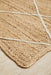 Nadora Natural & White Chevron Handbraided Jute Rug, Rugs, Ozark Home 