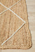 Nadora Natural & White Chevron Handbraided Jute Rug, Rugs, Ozark Home 