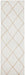 Nadora White & Natural Chevron Handbraided Jute Rug, Rugs, Ozark Home 
