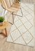 Nadora White & Natural Chevron Handbraided Jute Runner Rug, Rugs, Ozark Home 