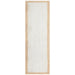 Nadora White & Natural Border Handbraided Jute Runner Rug, Rugs, Ozark Home 