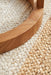 Nadora White & Natural Border Handbraided Jute Runner Rug, Rugs, Ozark Home 