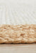 Nadora White & Natural Border Handbraided Jute Rug, Rugs, Ozark Home 