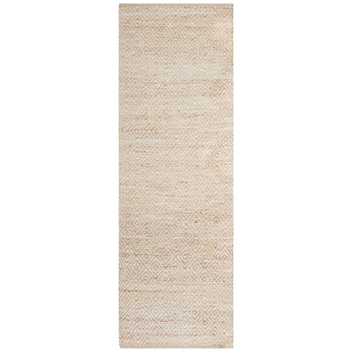 Nadora Natural Diamond Handbraided Jute Runner Rug, Rugs, Ozark Home 