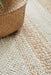 Nadora Natural & White Stripe Handbraided Jute Rug, Rugs, Ozark Home 