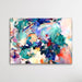 New Years Eve - Colourful Abstract Pink Blue Artwork Canvas Print by Edie Fogarty, Wall Art, Ozark Home 