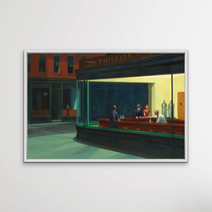 Nighthawks 1942 by Edward Hopper - Mid Century Art Print