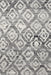 Oren Dark Grey Bohemian Combined Diamond Pattern Contemporary Rug, Rugs, Ozark Home 