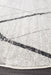 Oren White & Grey Round Bohemian Diamond Stroke Contemporary Rug, Rugs, Ozark Home 