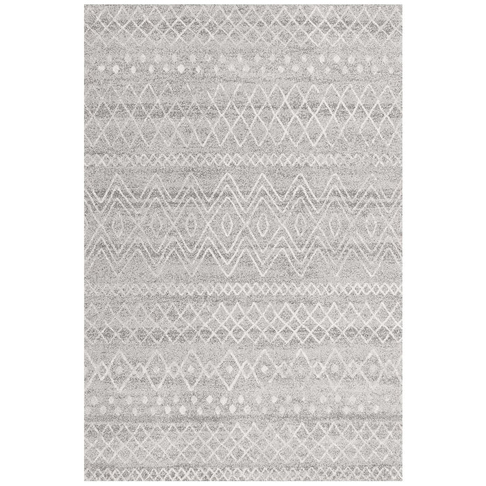 Oren Grey Rustic Combined Tribal Pattern Contemporary Rug, Rugs, Ozark Home 