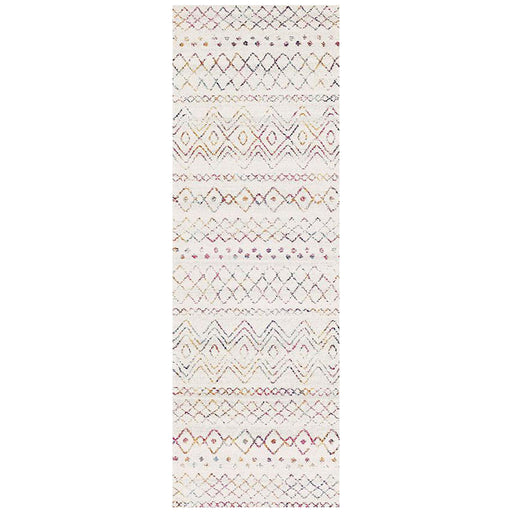 Oren Multicoloured Rustic Combined Tribal Pattern Contemporary Runner Rug, Rugs, Ozark Home 