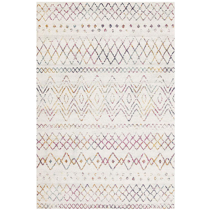 Oren Multicoloured Rustic Combined Tribal Pattern Contemporary Rug, Rugs, Ozark Home 