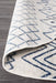 Oren White Round Rustic Combined Tribal Pattern Contemporary Rug, Rugs, Ozark Home 