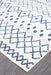 Oren White Rustic Combined Tribal Pattern Contemporary Runner Rug, Rugs, Ozark Home 