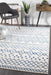 Oren White Rustic Combined Tribal Pattern Contemporary Rug, Rugs, Ozark Home 