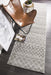 Oren Silver Tribal Trellis Contemporary Runner Rug, Rugs, Ozark Home 