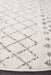 Oren White & Silver Round Tribal Trellis Contemporary Rug, Rugs, Ozark Home 