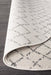 Oren White & Silver Round Tribal Trellis Contemporary Rug, Rugs, Ozark Home 