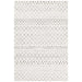 Oren White & Silver Tribal Trellis Contemporary Rug, Rugs, Ozark Home 