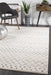 Oren White & Silver Tribal Trellis Contemporary Rug, Rugs, Ozark Home 