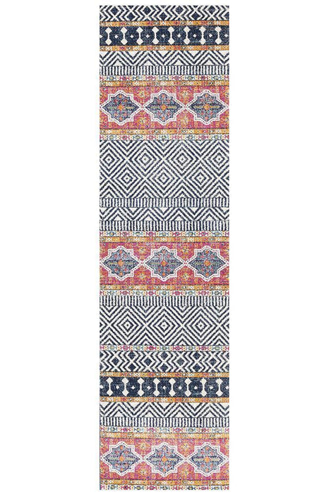 Oren Multicoloured Combined Tribal Pattern Contemporary Rug, Rugs, Ozark Home 