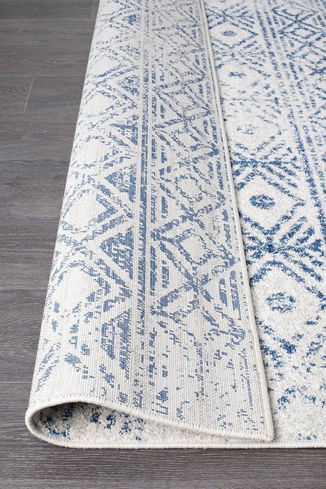 Oren Blue Transitional Rustic Tribal Contemporary Rug, Rugs, Ozark Home 