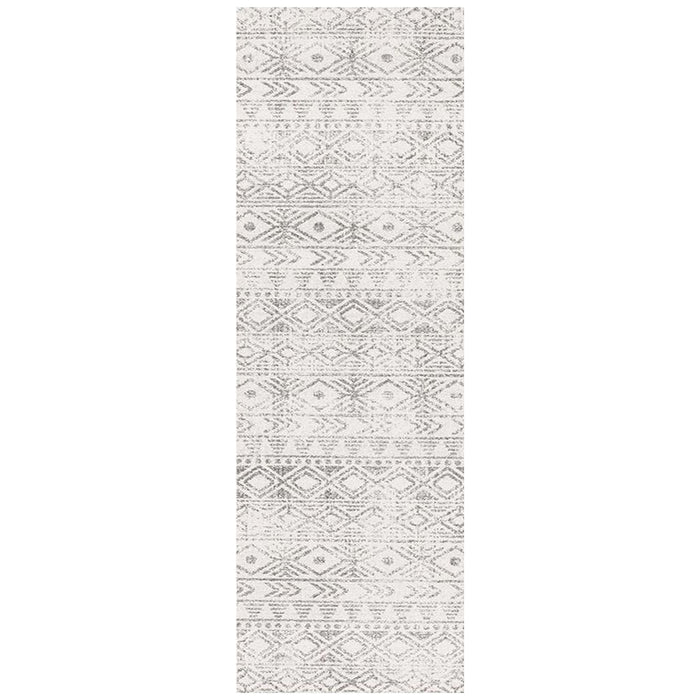 Oren Grey Transitional Rustic Tribal Contemporary Runner Rug, Rugs, Ozark Home 