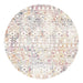 Oren Multicoloured Round Transitional Rustic Tribal Contemporary Rug, Rugs, Ozark Home 