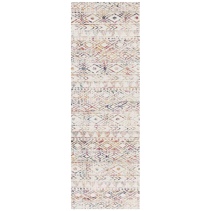 Oren Multicoloured Transitional Rustic Tribal Contemporary Runner Rug, Rugs, Ozark Home 