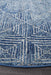 Oren Navy Round Transitional Bohemian Diamond Contemporary Rug, Rugs, Ozark Home 