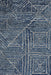 Oren Navy Round Transitional Bohemian Diamond Contemporary Rug, Rugs, Ozark Home 